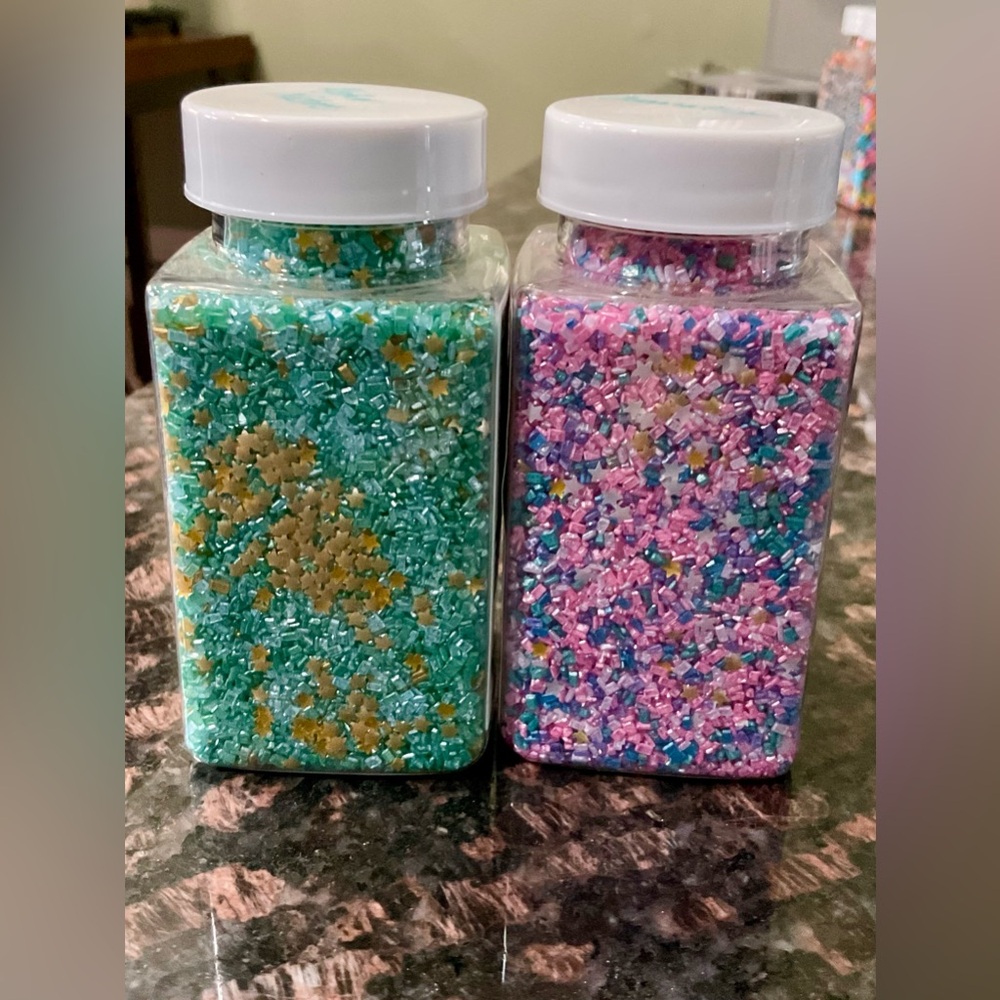Fancy Sprinkles Sugar - 2 bottles - Picture 3 of 5